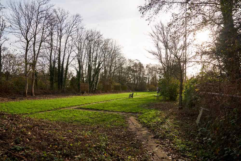 Buitenbaan Handboogschutterij VZOS in Santpoort