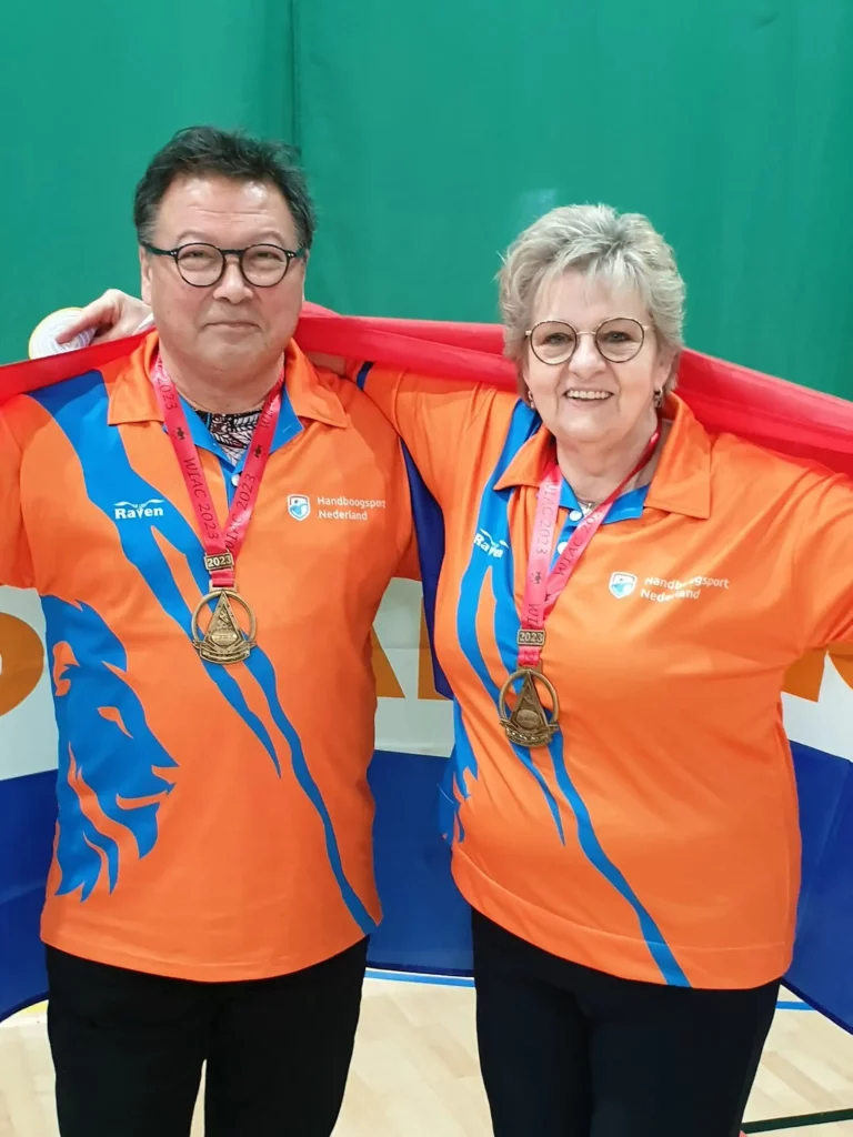 Ernie Breuer en Judith Porsch wereldkampioen